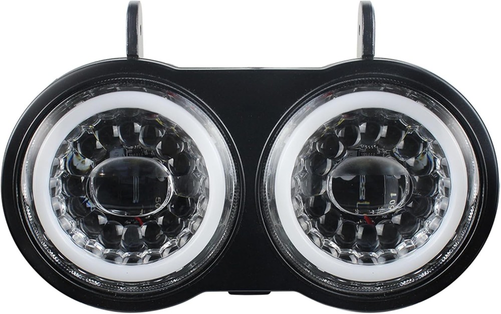 Motorcycle LED Headlight Buell XB Halo White