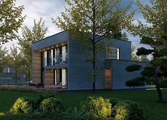 2240 SQ.FT ECO SOLID TIMBER AIRTIGHT PANEL HOUSE KIT. MASS WOOD CLT HOME, PREFAB