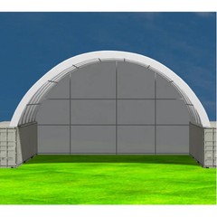 40’x40’x13′ Back Wall Parts for Container Shelter Canopy