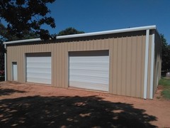 40x75x16 Steel Building Kit | Rigid Frame I-Beam | Commercial Grade