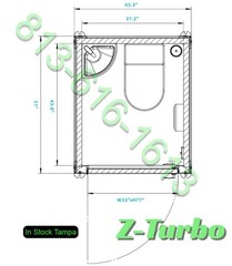 New Portable Toilet Sink Bathroom Single Stall Restroom Job Site Construction HD