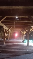 Historic Beam and Post Frame for Chalet