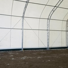 W40xL80xH21′ Double Truss Storage Shelter 22OZ PVC Canvas Building Tent