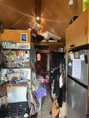 Vintage tiny home on wheels