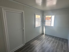 20FT Modular Container House Insulated Prefab Tiny House Steel Cabin