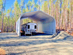 20x24x12 DuroSPAN DIY Steel Building Kit Open Ends Factory DiRECT FREE SHIPPING