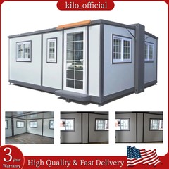 16½ft x 20ft Modern Luxury Mobile Expandable Prefab Container House Tiny Home