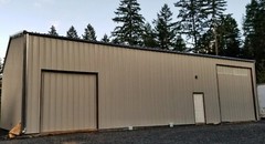 40x60x12 Steel Building SIMPSON ALL GALVALUME Metal Garage Storage Shop Kit