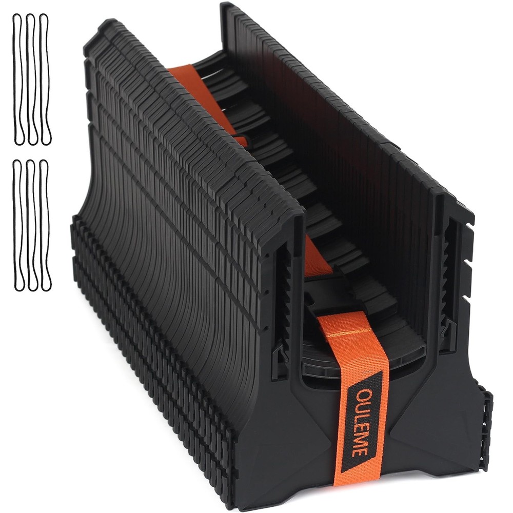 OULEME 30FT RV Sewer Hose Support, Black Tank Holder with 30FT,