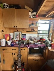 Vintage tiny home on wheels