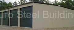 DURO Steel 50’x120’x8.5 Building &24- 10′ by 25′ Mini Self Storage Units DiRECT