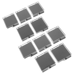10 Pcs Brooch Display Holder Pin Badges Box Jewelry Storage Case