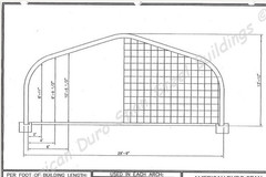 30x72x14 DuroSPAN Steel DIY BLDG Off Grid Home Living Open Ends Factory DiRECT