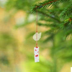1PC Glass Pendant Wind-bell Wind Chime Japanese Style Hanging Ornament