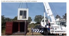 expandable container house 20FT