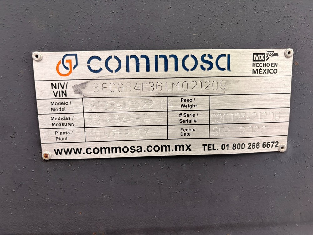 Commosa Modular Mobile Office Trailer (12×64′)