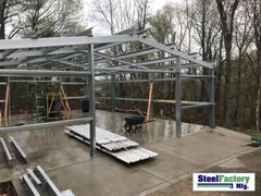 Steel Factory Mfg 30x50x10 Auto Body Garage Workshop Storage Metal Building Kit