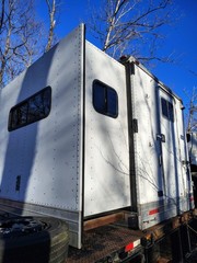 Feather lite Cab Camper 8 Ft Wide 9 Ft Long With Slide Out