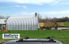 Steel Factory S30x50x14 Metal Storage Building Pole Barn Alternative Prefab Kit