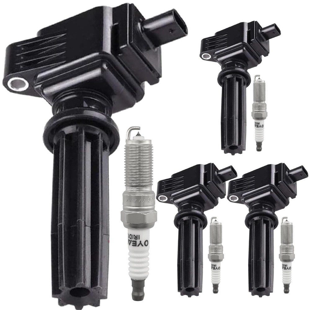 UF670 Ignition Coil Pack 31316353 and Iridium Spark Plugs Set Of 4 Fit For Fo…