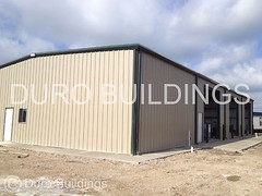 85x100x20 Steel Building Kit | Rigid Frame I-Beam | Commercial Grade | DuroBEAM