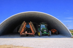 51x72x17 DuroSPAN Steel Agricultural Hay Barn Storage Building Kit Direct