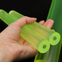 ID 6mm/8mm/10mm/12mm-40mm PU Polyurethane Hollow Rod Urethane Tube Length 500mm