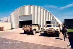 Steel Factory Mfg Q41x80x16 Metal Prefab Arch Quonset Storage Building Kit