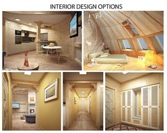 MOON HOUSE 33′ DIAM DOME FRAMING KIT 986 sq.ft WOOD PREFAB DIY HOME PREFAB
