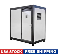 Outdoor Portable Restroom Mobile Toilet with Shower Bathroom Sink & Fan PREORDER