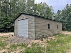 20×40 Metal Building w/ 10×40 Lean To | Steel Garage Shop | Installed | Rent2Own