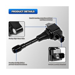 Set of 6 Ignition Coil Packs and Iridium Spark Plug Compatible with… Fast Ship