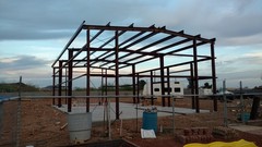 30x40x10 Steel Building Kit | Rigid Frame I-Beam | Commercial Grade