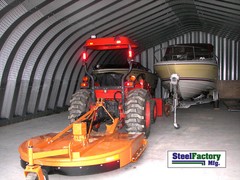 Steel A40x46x16 Metal RV Camper Garage General Tractor Trailer Storage Building