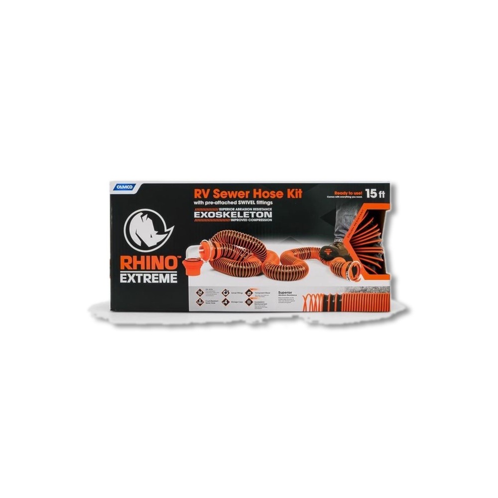 Camco RhinoExtreme RV Sewer Kit 39861