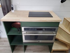 Tiny House On Wheels 2 Lofts, HVAC, W/D, Microwave, Stove, Composting Toilet