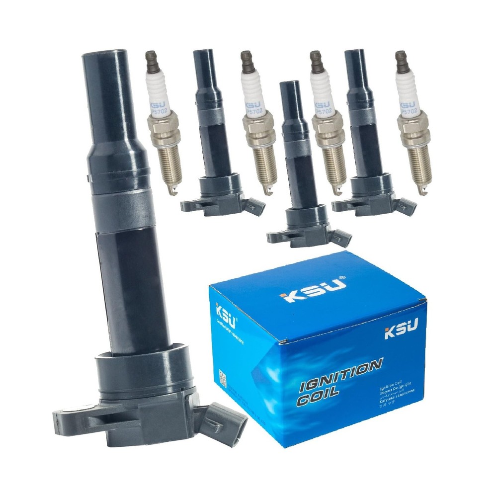 Ignition Coil Pack with Iridium spark plug for Kia Soul Forte Forte… Fast Ship