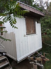 Elevated Prefabricated Wood Modular Building, 1-Story Structure