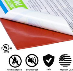 Trademark Soundproofing Acoustical Putty Pads – UL Rated Fire Stop, Electrical