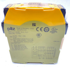 Pilz Safety Relay PNOZ s4 C 24VDC 3n/o 1n/c, 751104 New Sealed