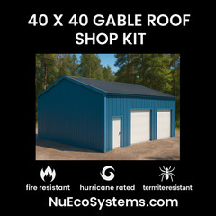 Steel Framed 30 x 100 x 16 Shop Kit, Warehouse Kit ON SALE NOW !!!