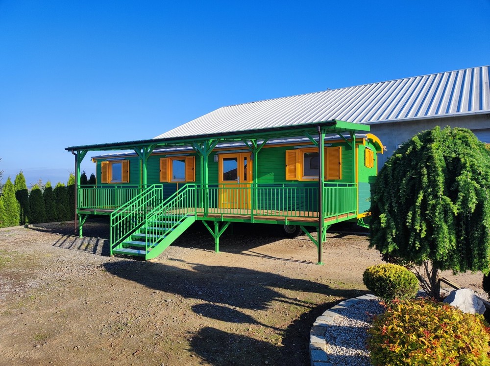 Tiny house on wheels for sale. The caravan (roulotte)