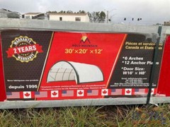 20x30x12 Gold Mountain Storage Building / hoop Shed, Brand New in crate