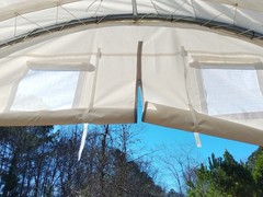 20′ x 42′ x 12′ PVC 18oz Fabric Canvas Storage Shop Shelter Building Hoop Barn