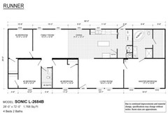 2023 LIVE OAK Sonic Mobile Home 4BR/2BA 1768 sq ft DW-Factory Direct-ALL Florida