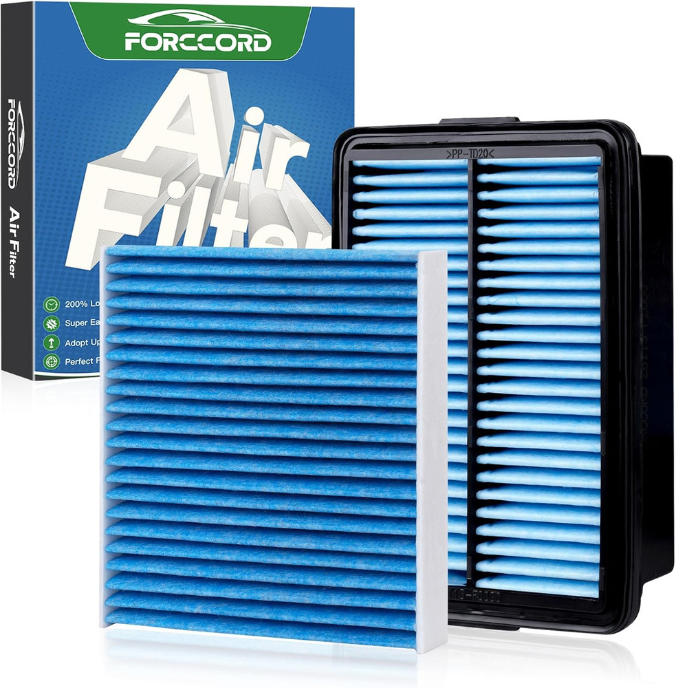 Cabin & Engine Air Filter Fits for Kia Forte 2019-2024, Forte5 2020-2023, Hyunda