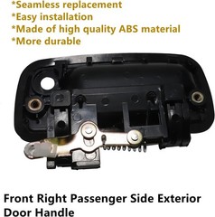 69210-35020 Black Front Right Passenger Exterior Outside Door Handle for Toyota
