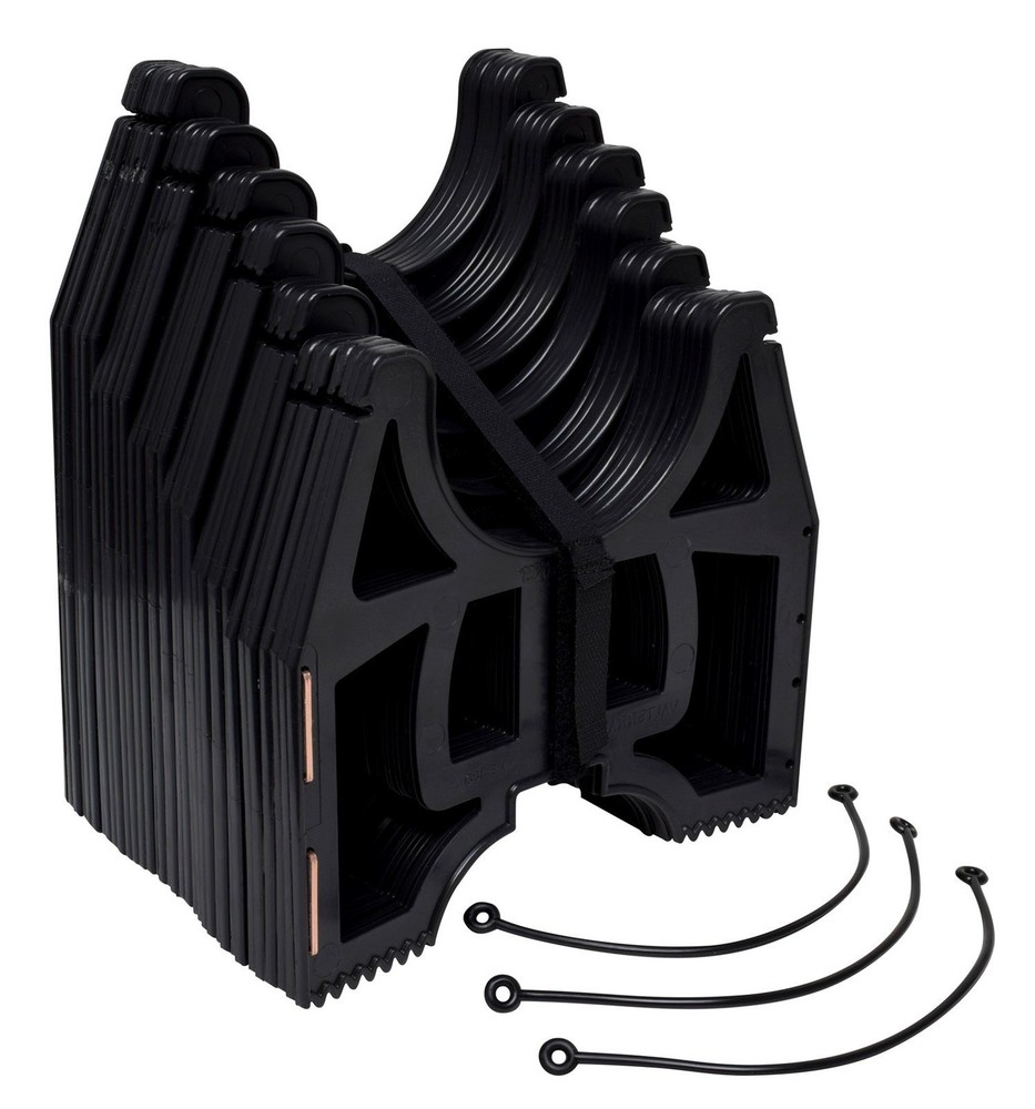 Valterra S1500 Slunky RV Drainage Hose Support, 15 ft., Black 15 Foot,