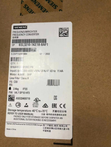 NEW SIEMENS 6SL3210-1KE18-8AF1 INVERTER