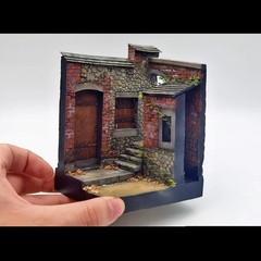 Unassembled 1/35 Length 10cm Width 7.5cm Height 12.5cm Scene Accessories Resi…